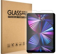 1x HD Tempered Glass Screen Protector Film For iPad Pro 11-inch 2018/2021