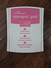 Stampin' Up Classic Ink Pad Retired Pumpkin Pie Pixie Pink