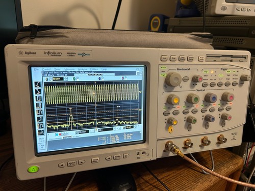Working Agilent Infiniium 54832B Oscilloscope 4 GSa/s, 1GHz BW, 512MB RAM, SSD