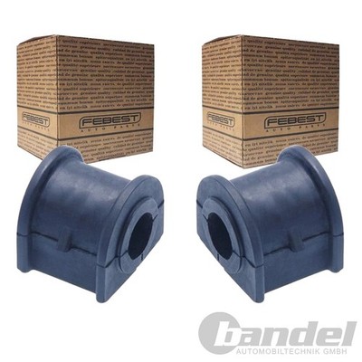2X FEBEST STABILAGER GUMMILAGER STABI HINTEN passend für DODGE NITRO RAM JEEP CH