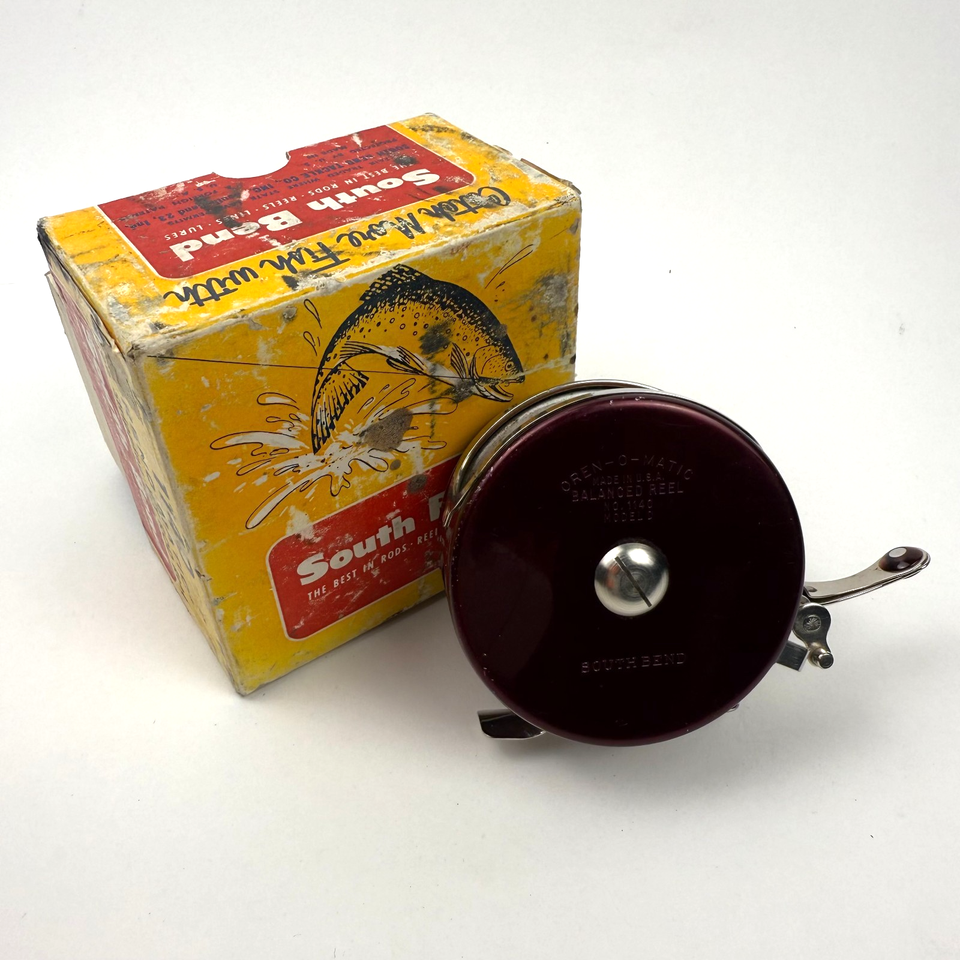 Moulinet Vintage South Bend Oren-O-Matic 1130B Pour Pêche à La Mouche, état Fonctionnel