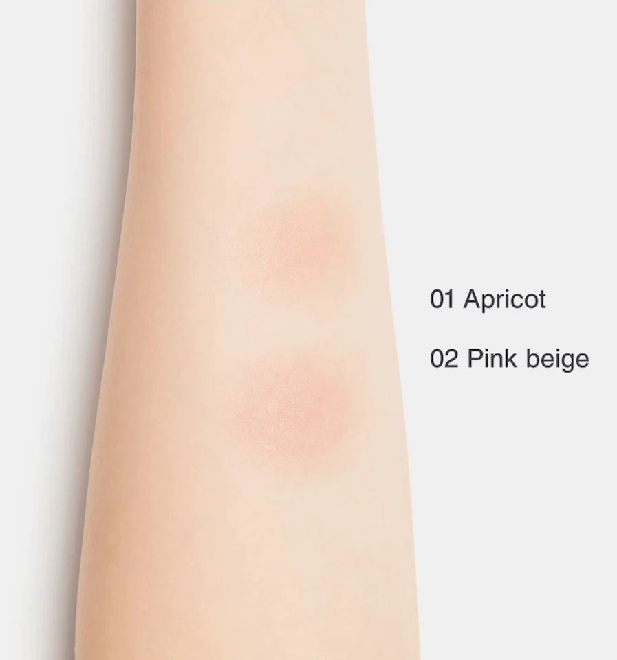 无印良品面霜脸颊 2 色杏/粉红色米色 10 克天然饰面日本制造 — 第 2/2 张图片