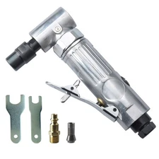 1/4-Inch Mini Angle Grinder, Pneumatic 90 Edge Series, Polished Fast Ship