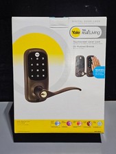 Yale YRL220 Door Lever Lock with Touchscreen ...