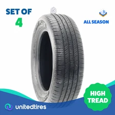 Set of (4) Used 225/60R18 Linglong Crosswind HP010 Plus 100H - 9/32