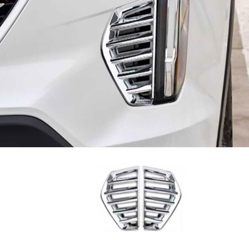 2019-2024 Cadillac XT4 Chrome Fog Light Trim Cover - Front Bumper Molding