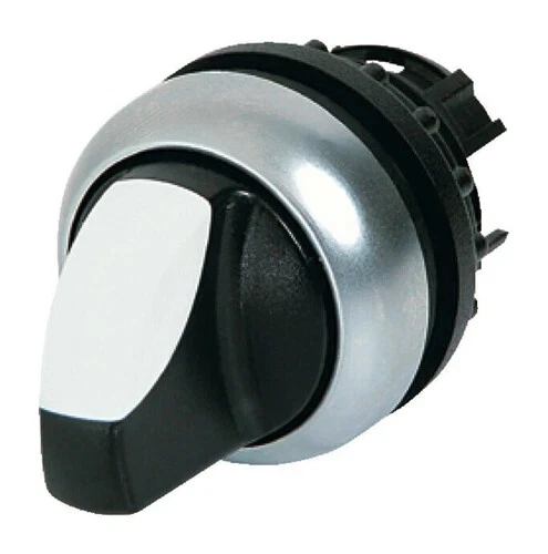 Eaton 216865 Wahltaster mit Feststellgriff, 2 Stellungen schwarz M22 WK brandneu - Bild 1 von 1