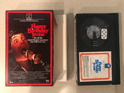 Happy Birthday to Me (BETA, 1983, RCA Sideload) Melissa Sue Anderson, Glenn Ford