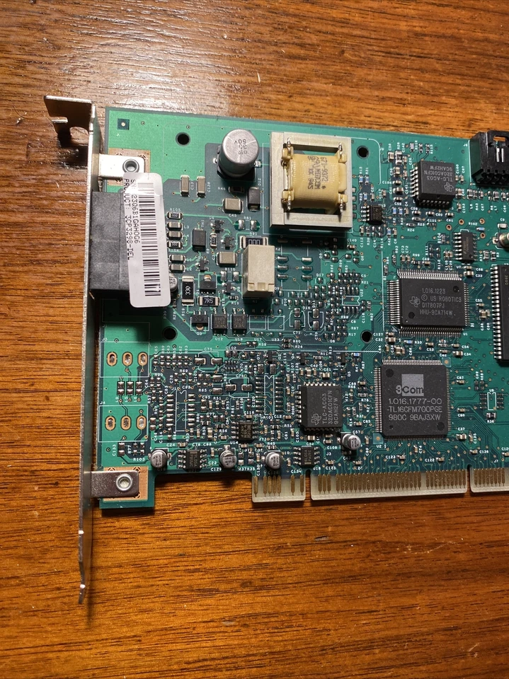 3Com US Robotics Model 0727 3CP3298-DEL PCI Modem Card Used - Image 2 of 4