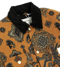 Carhartt Wip W' Irving Coat I031339 Hamilton Brown Multi Verse/black L