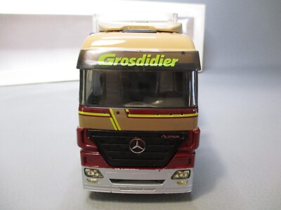 CAMION MERCEDES ACTROS megaspace jordan 2001 1/43 ELIGOR neuf en boîte