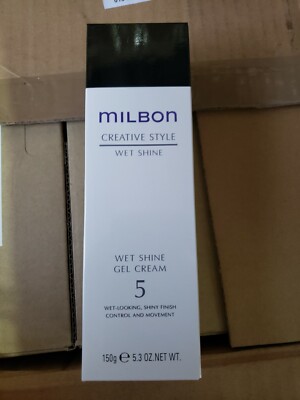 MILBON ---WET SHINE GEL CREAM HAIR 5---150G 5.3 OZ | eBay