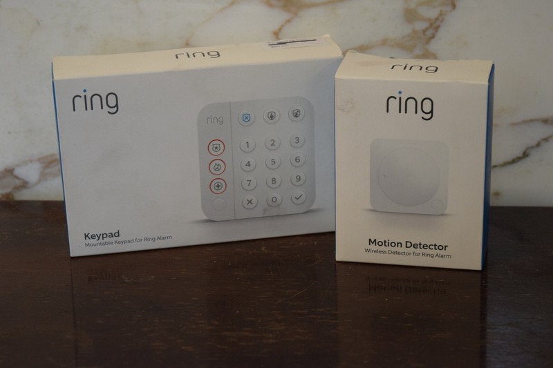 Ring Motion Detector & Keypad