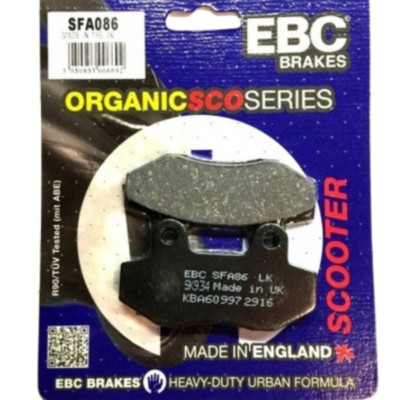 SFA086 EBC PREMIUM BREMSBELÄGE passend für KYMCO JETIX 50/125B 10-15