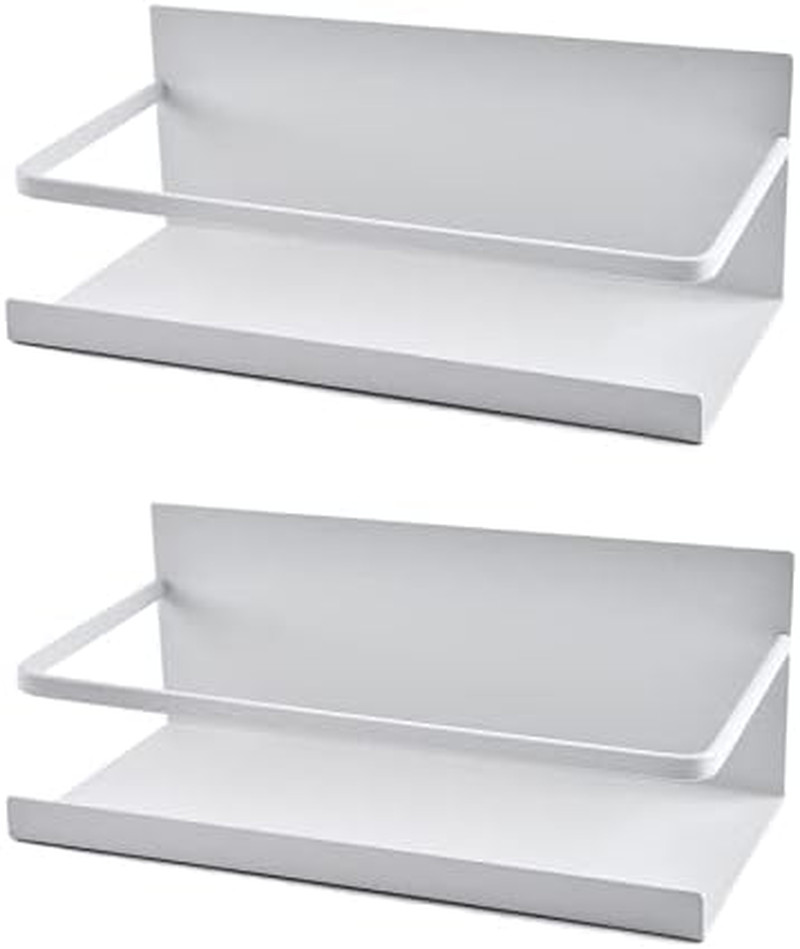 – 2Er Set Magnetisches Regal Für Kühlschrank Aus Edelstahl, Hängeregal, Küchenre