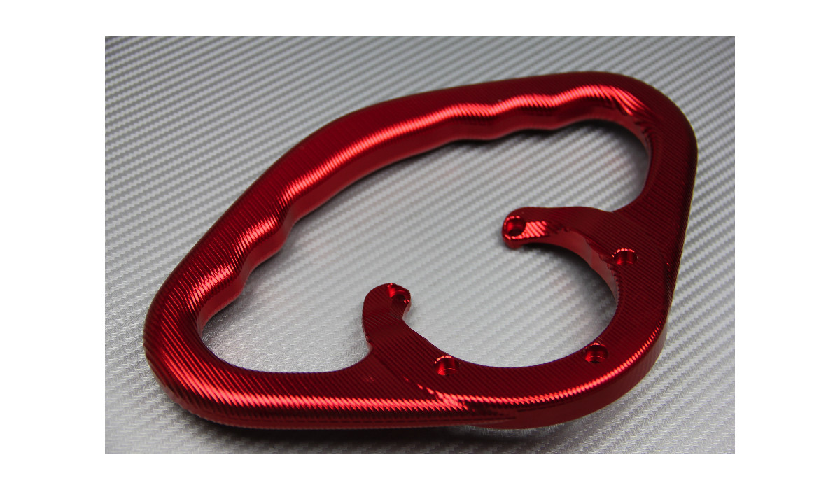 Accessoire maintien passager Suzuki GSXR 750 2011-2017 rail rouge