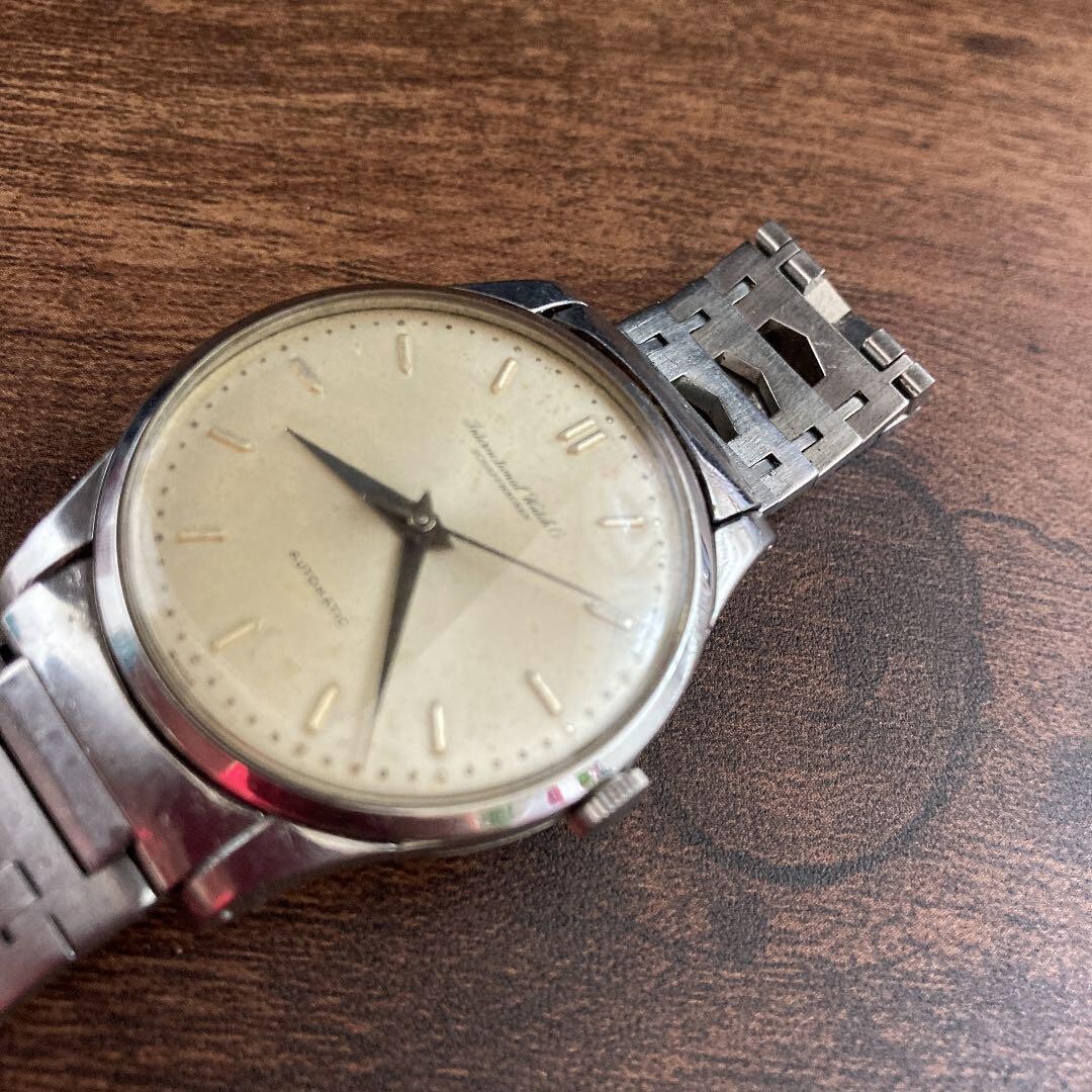 IWC SCHAUFFHAUSEN オートマチックCAL.853 IWC SCHAFFHAUSEN Cal.853 Silver Dial Automatic Men's