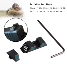 Front/Rear NIGHT SIGHTS FOR GLOCK G17 G19 G22 G23 G26 G27 G33 G34 G35 G37 G38 US