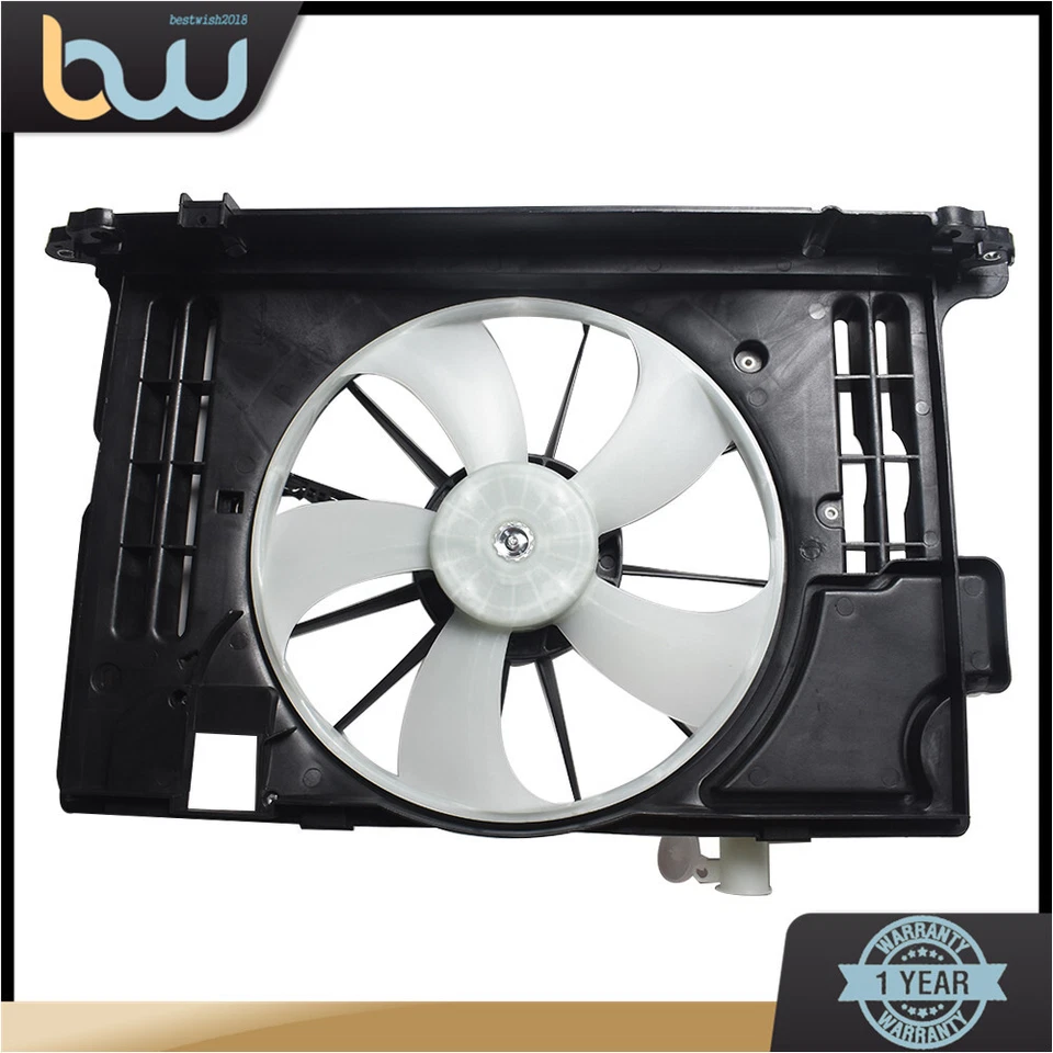 Для 2014-2019 Toyota Corolla XSE SE LE радиатор конденсатор вентилятор охлаждения в сборе - Изображение 3 из 4