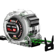 10M Fluorescent Steel Tape Measure with Circle Measuring Function Wear-Resistant