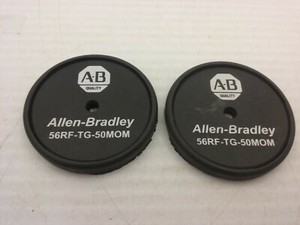 ALLEN BRADLEY 56RF-TG-50MOM DISC TAG 128 BYTE MEMORY SIZE 50MM (LOT OF 2) 