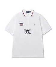Genuine Polo Ralph Lauren Classic fit USA polo shirt-white