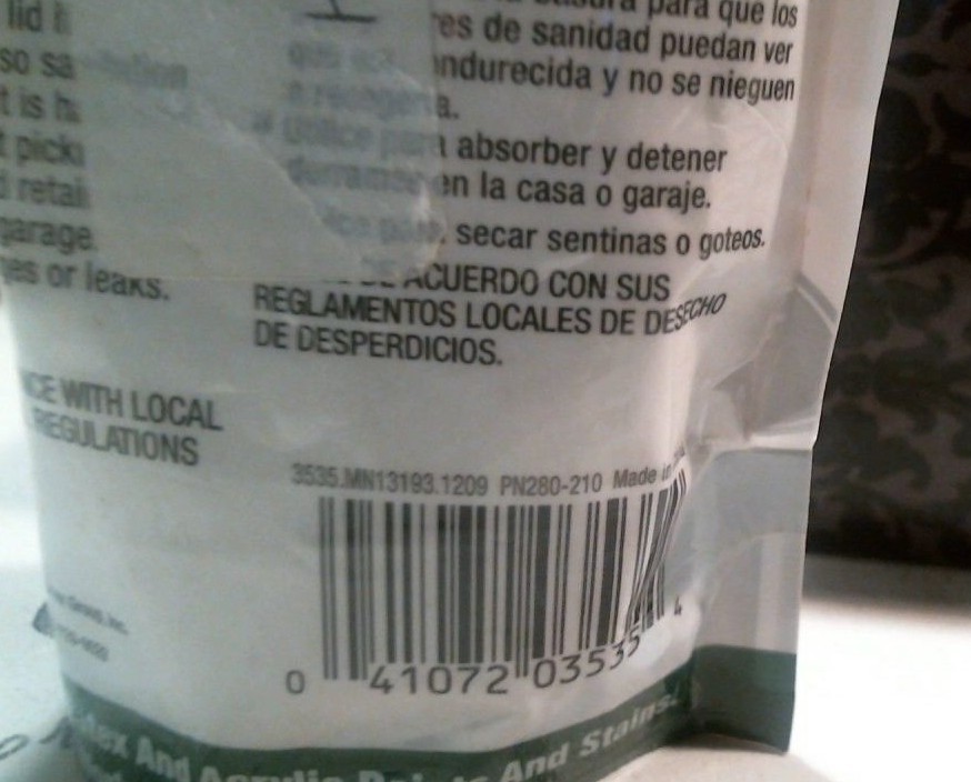 Homax 03535 Paint Hardener 3.5 Oz. For Disposal FREE SHIPPING