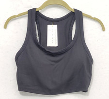 All in Motion Women's Light Support Rib Racerback Longline Sports Bra Size XS