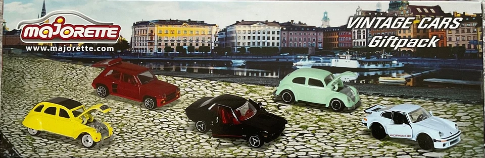 Majorette Vintage Cars Set 1/64 - Immagine 2 di 4