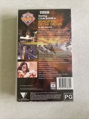 VHS Doctor Who Revelation Of The Daleks | eBay UK VHS Doctor Who Revelation Of The Daleks | eBay UK