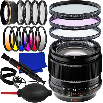 Fujifilm XF 56mm f/1.2 R APD Lens 16443058 - Essential UV Filter