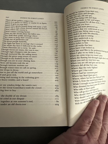 The Collected Poems of W. B. Yeats 1st Scribner Ppbk Poetry Edition 1996 - Imagen 22 de 24