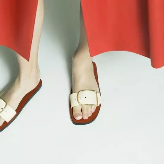 Acne buckle shop sandals