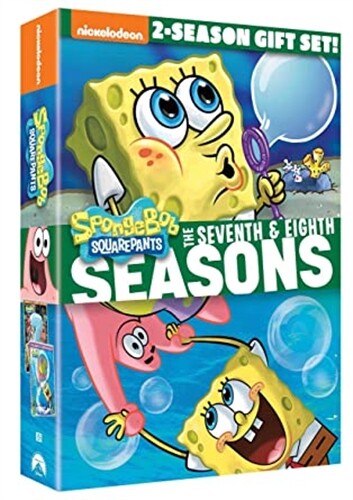 SPONGEBOB SQUAREPANTS SEVENTH AND EIGHTH SEASONS New DVD 2-Season