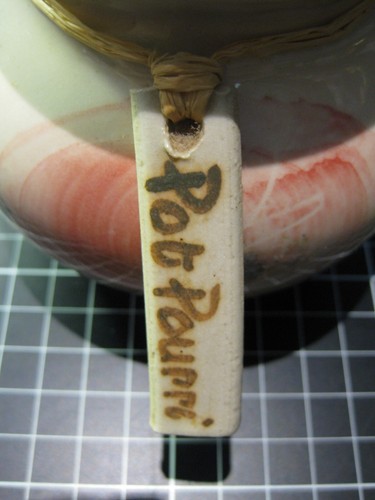 Vintage Robert Gordon Pot Pouppl Australian Pottery Candle Holder - Bild 9 von 9
