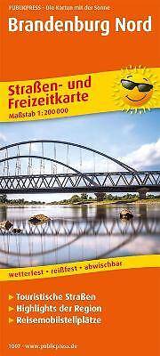 Brandenburg Nord Straen- und Freizeitkarte 1 :20