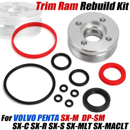 For Volvo Penta SXM SXS Cylinder Trim Ram Rebuild Kit 33857470