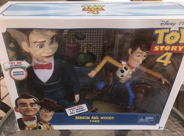 toy story 4 benson and woody figures 2 pack