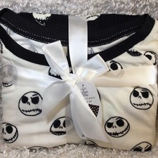 Disney Nightmare Before Christmas 2 Piece Womens Pajama Set Jack Skellington 2XL
