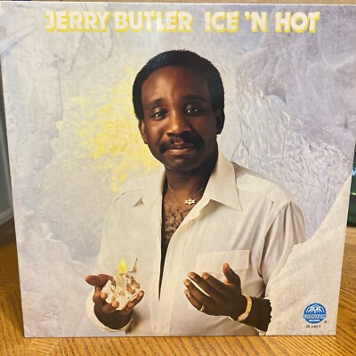 Jerry Butler ''Ice 'n Hot'' Vinyl Record Album Lp Fountain FR-2-821 G+