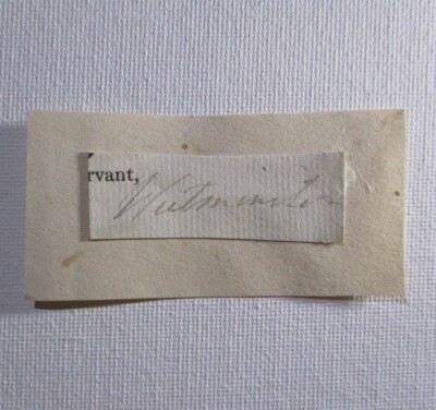 Hugh Grosvenor 1st Duke of Westminster Autograph Signed - 1825-1899 The Marquess