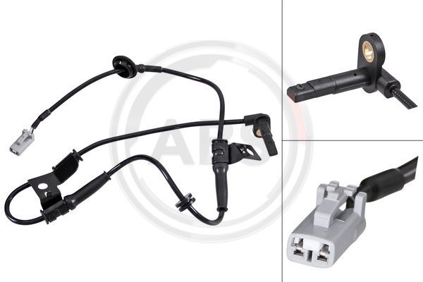 A.B.S. 31727 Sensor, Raddrehzahl Vorne Links FüR Mitsubishi-image
