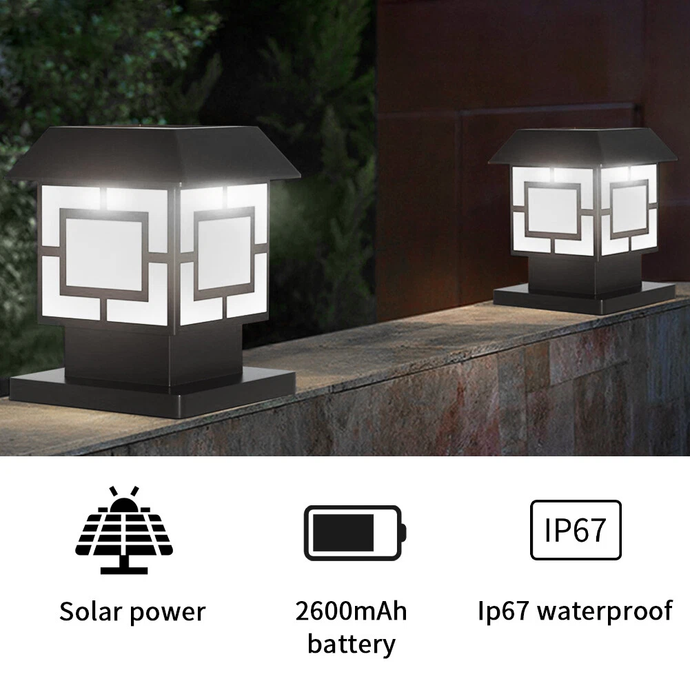 Pole top cheap solar lights