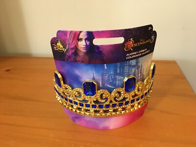 New Disney Store Audrey Tiara Metal Headband Gems Play Crown Costume Descendants