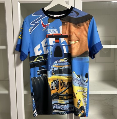 Fernando Alonso World Champion Renault Racing Sport T Shirt