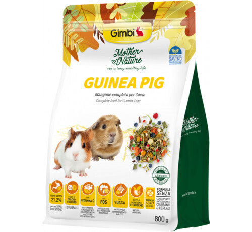Gimborn - Mangime GIMBI MOTHER NATURE GUINEA PIG 800G