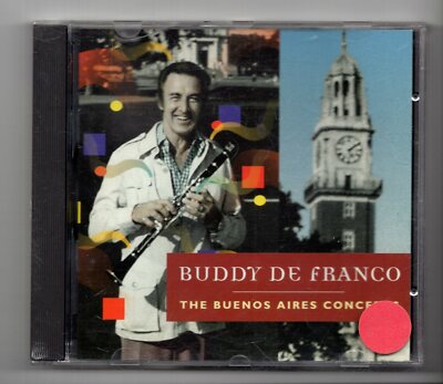 (KC276) Buddy De Franco, The Buenos Aires Concerts - 1995 CD