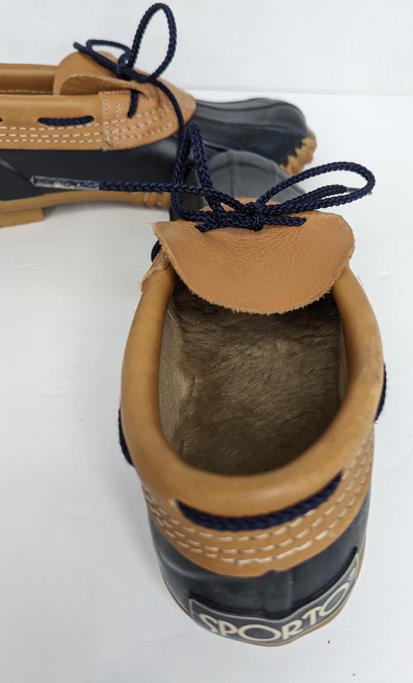 Women's Sporto Navy Waterproof Low Duck Boots Shoes US 5 - Image 4 of 4