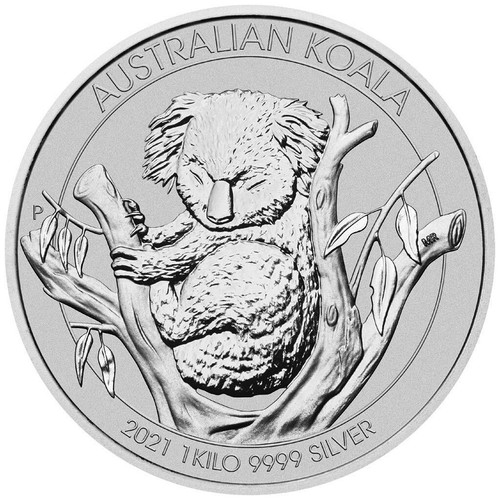 Silbermünze 1kg Koala 2021 - Australien - Anlagemünze - ST - Bild 2 von 3