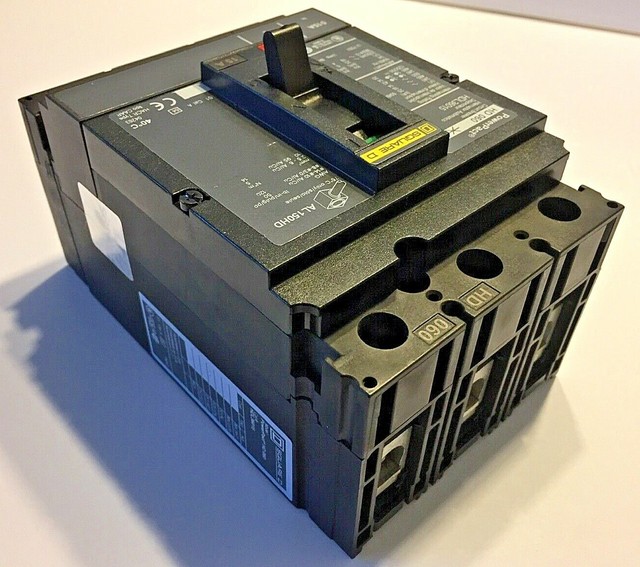 SQUARE D, PowerPact HD 060 Circuit Breaker, H Frame, 3Pole, 15 Amp